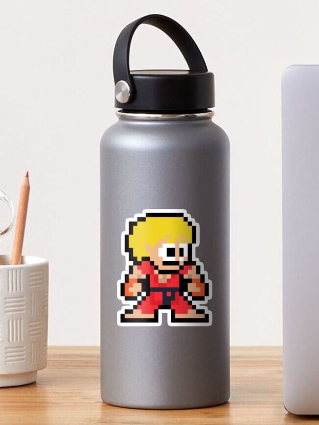 Ken (Street Fighter) 8-bit Retro Pixel Art Ken (Street Fighter) 8-bit Retro Pixel Art