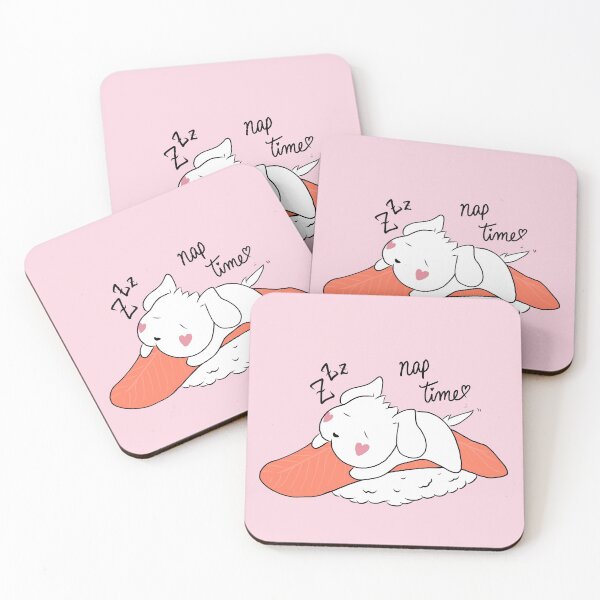 Item preview, ROULO_NAP TIME_BABY_PINK designed and sold by UgaMaru.