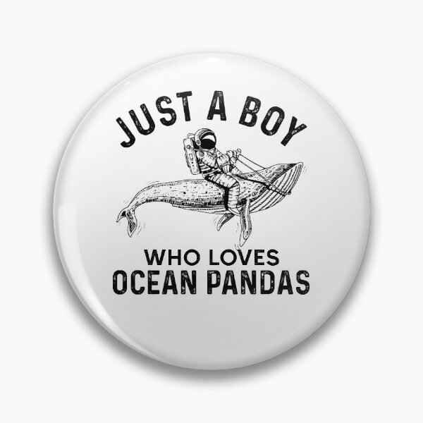 Item preview, Whale Oscas Just A Boy Who Loves Ocean Pandas -  Funny Best Gift Idea designed and sold by NDTStore.