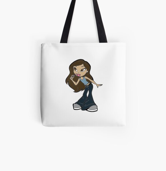 Bratz Doll Y2K Canvas Bag Fashion Personality Female Cartoon Doll Printing  Large Capacity Tote Bag Student Organizer Handbag - AliExpress