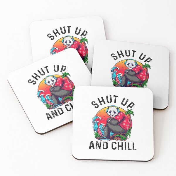 Item preview, Panda Shut Up & CHILLLLL - Funny Best Gift Ideas Panda Lover designed and sold by NDTStore.