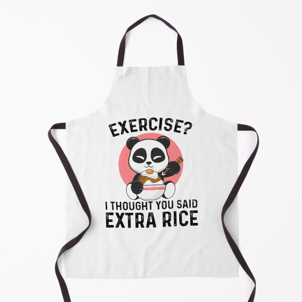 Item preview, Panda Exercise I Thought You Said Extra Rice - Funny Best Gift Ideas Panda Lover designed and sold by NDTStore.