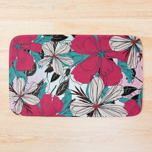 Item preview, Tropical Island Vacation Floral Pattern designed and sold by LJWDesigns.