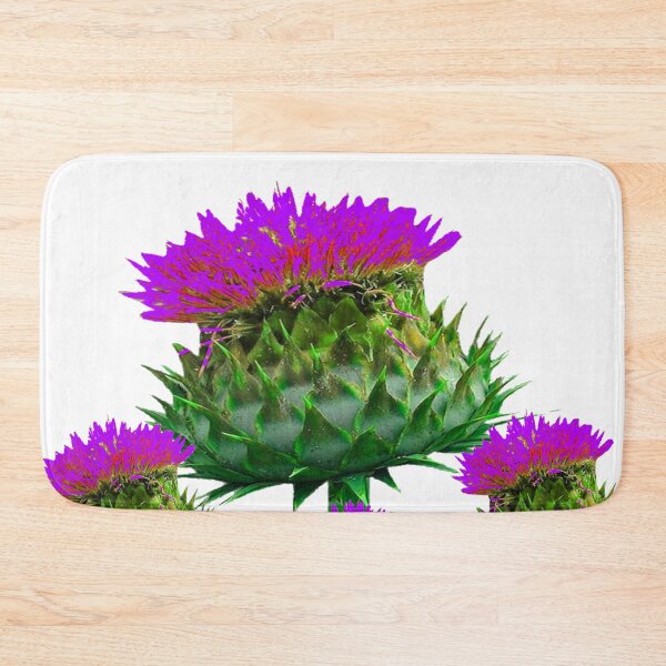 Item preview, SCOTTISH PURPLE THISTLE FLOWERS ART designed and sold by sharlesart.