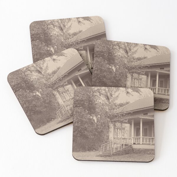 Item preview, Pretty Wooden House with Porch, Old Photo Style designed and sold by Taina Sohlman.