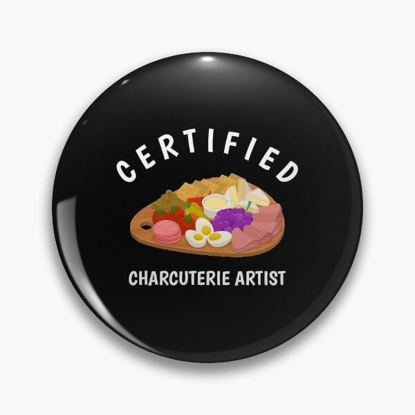 Item preview, Cheese Board Certified Charcuterie Artist graphic designed and sold by jakehughes2015.