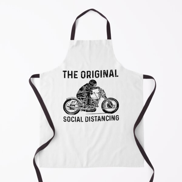 Item preview, Motorcycle The Original Social Distancing - Funny Best Gift Ideas Motorcycle Lover designed and sold by NDTStore.