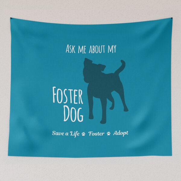 Item preview, Ask Me About My Foster Dog - Small Dog designed and sold by MSwiftDesigns.