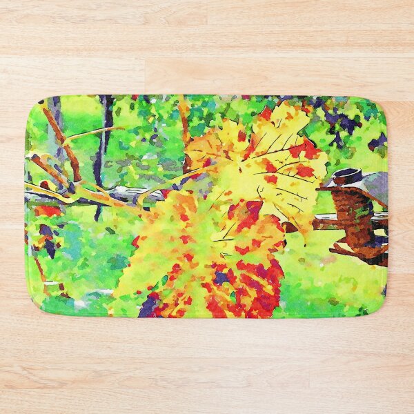 Item preview, Hortus Conclusus: branch with red and yellow leaves designed and sold by Giuseppe Cocco.