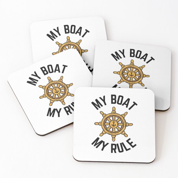 Item preview, My Boat My Rule designed and sold by momsnpops.