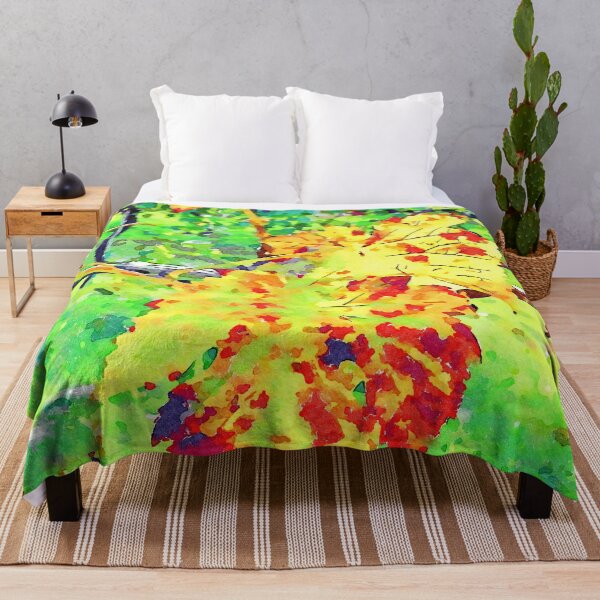 Item preview, Hortus Conclusus: branch with red and yellow leaves designed and sold by Giuseppe Cocco.