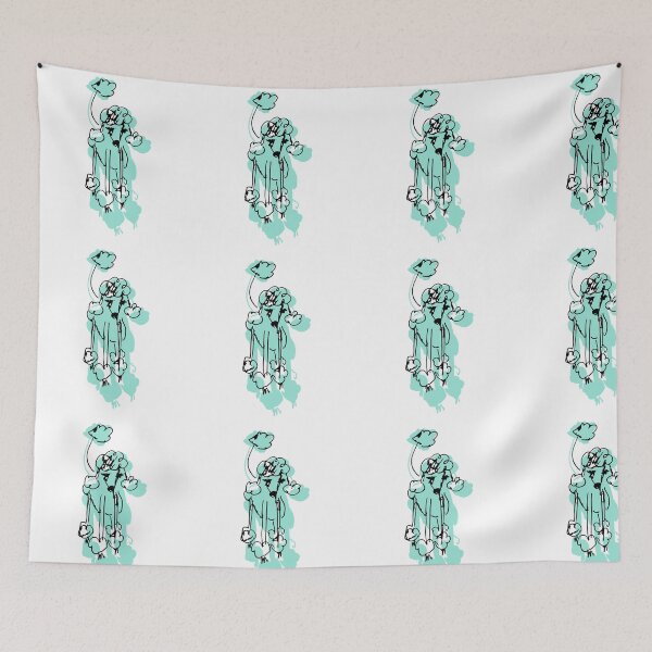 Item preview, Blue Poodle Love designed and sold by melissacondeart.