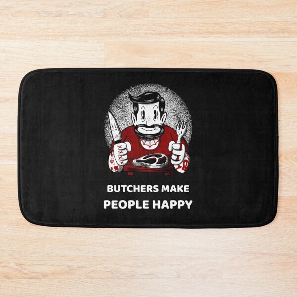 Item preview, Butchers make people happy designed and sold by ApparelByGriph.