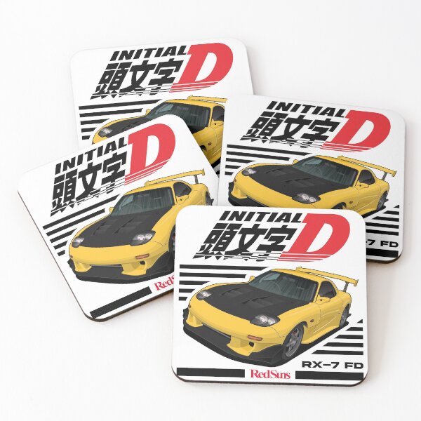 Item preview, Initial D RX7 designed and sold by squeal tires.