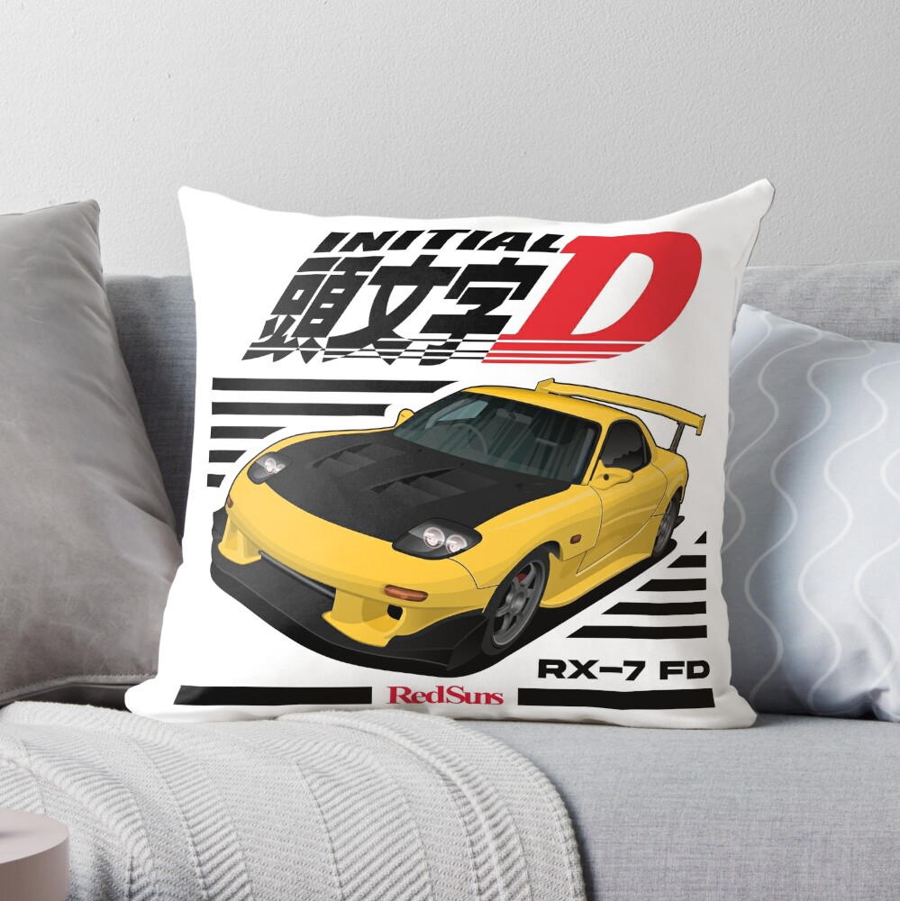 Initial D AE86 Trueno Tofu Car Cushion Pillows