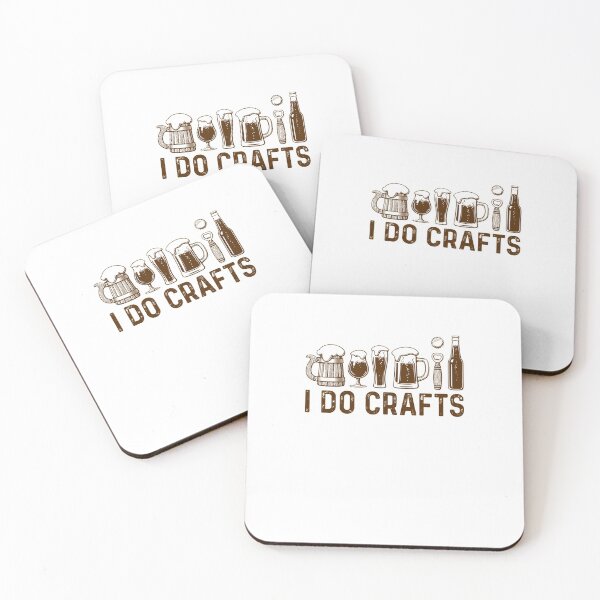 Item preview, I Do Crafts - Funny Best Gift Ideas Beer Lovers Wine Lover designed and sold by NDTStore.