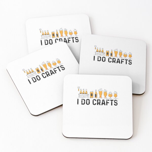 Item preview, I Do Crafts -  Funny Best Gift Ideas Beer Lover Wine Lovers designed and sold by NDTStore.