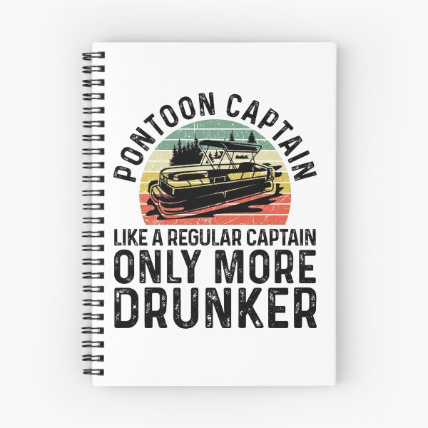 Item preview, Pontoon Captain Drunker - Divertida y mejor idea de regalo Cumpleaños del día del padre del barco designed and sold by NDTStore.
