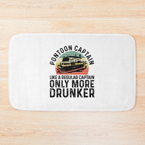 Item preview, Pontoon Captain Drunker - Funny Best Gift Idea Boat Fathers Day Birthday designed and sold by NDTStore.