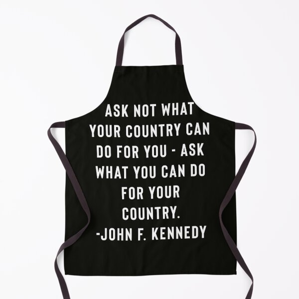 Item preview, JFK - John F. Kennedy Quote - Ask Not What Your Country Can Do For You designed and sold by StoaMart.