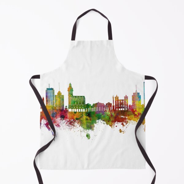 Item preview, Montevideo Skyline Uruguay designed and sold by ArtPrints.