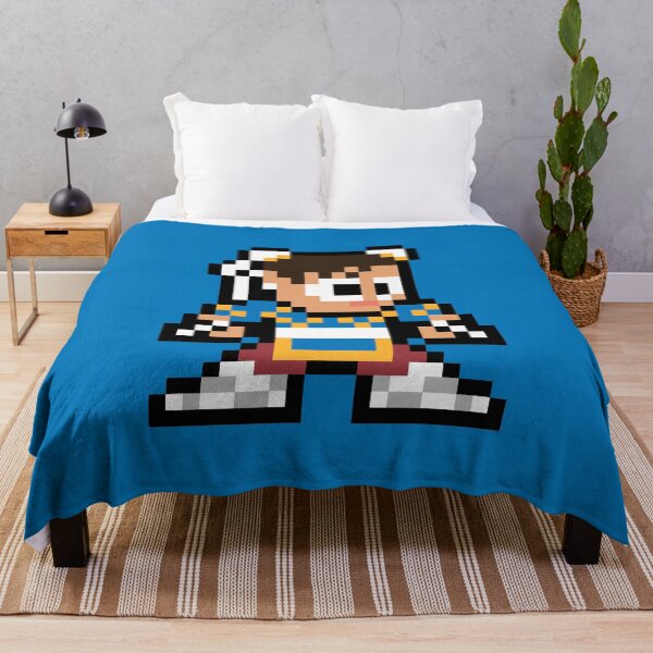 Item preview, Chun-Li (Street Fighter) 8-bit Retro Pixel Art designed and sold by The Armorsmith.