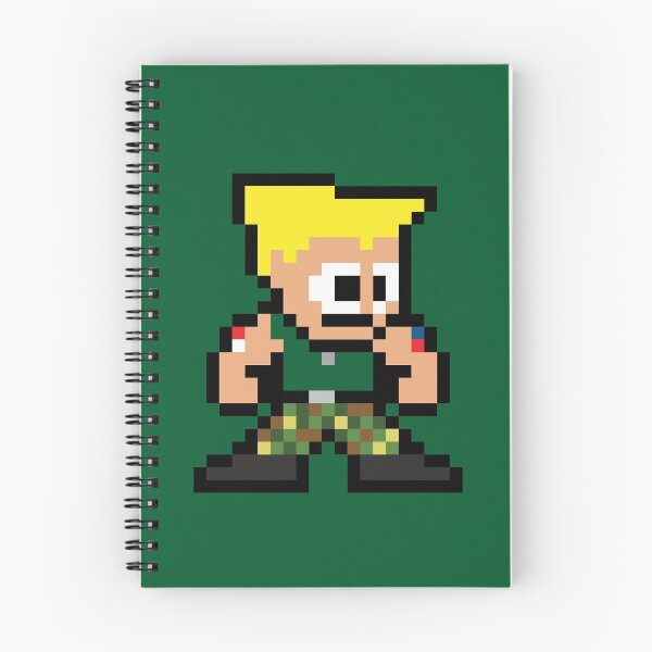 Item preview, Guile (Street Fighter) 8-bit Retro Pixel Art designed and sold by The Armorsmith.