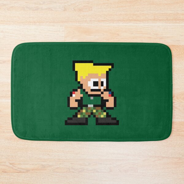 Item preview, Guile (Street Fighter) 8-bit Retro Pixel Art designed and sold by The Armorsmith.