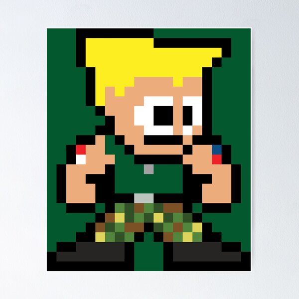 Street Fighter Perler SF2 Street Fighter 2 Pixel Art 8 Bit 