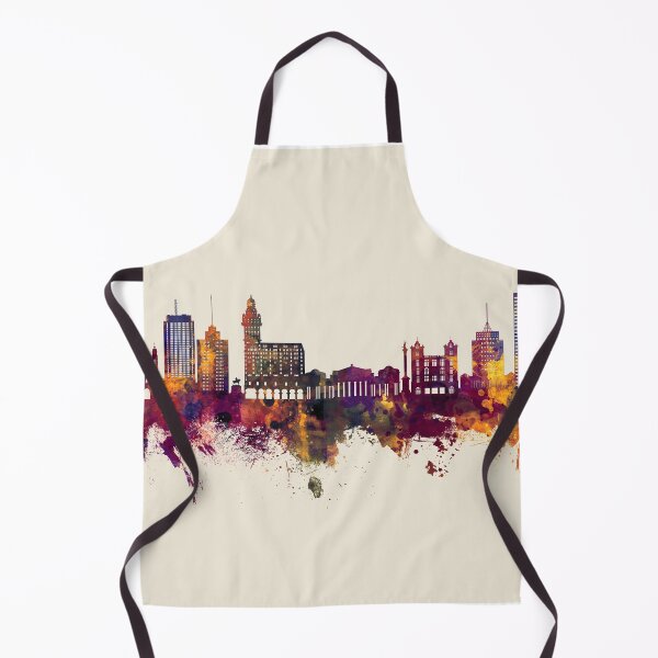 Item preview, Montevideo Skyline Uruguay designed and sold by ArtPrints.