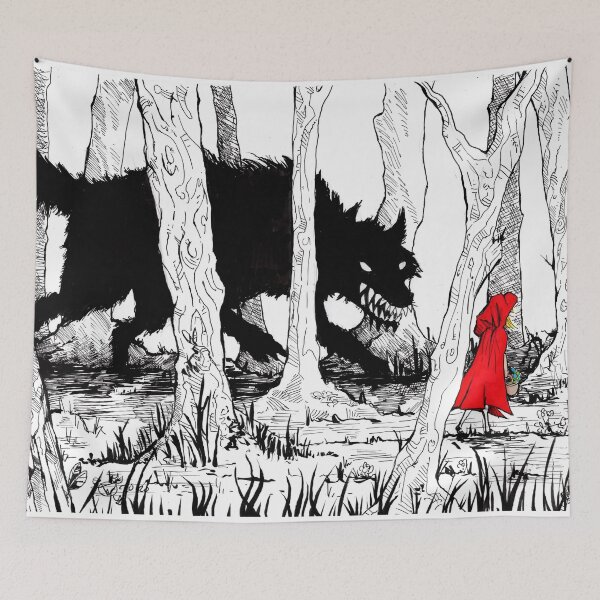 Item preview, Little Red Riding Hood designed and sold by TimJenkinsArt.