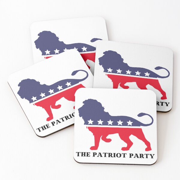 Item preview, Copy of The Patriot Party Lion ,Decal, HTV,NEW Patriot Lion , Vinyl, Red White Blue, Make America Great Again designed and sold by Golfpanu2020.