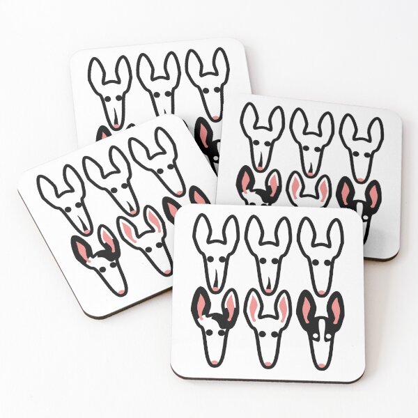 Item preview,  Podenco colors - black and white designed and sold by GREYHOUNDLOVE.