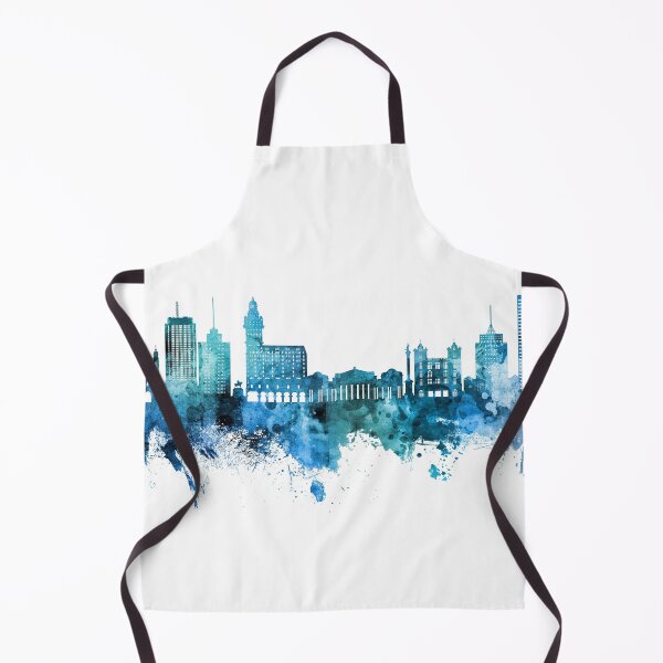 Item preview, Montevideo Skyline Uruguay designed and sold by ArtPrints.