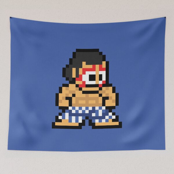 Item preview, E. Honda (Street Fighter) 8-bit Retro Pixel Art designed and sold by The Armorsmith.
