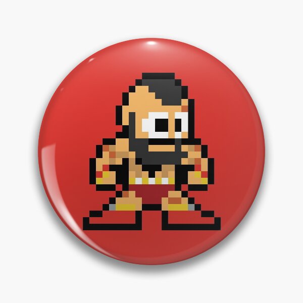 Item preview, Zangief (Street Fighter) 8-bit Retro Pixel Art designed and sold by The Armorsmith.