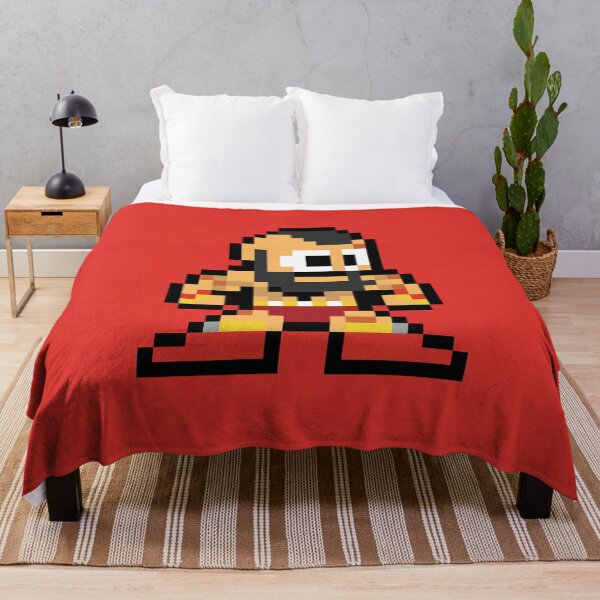Item preview, Zangief (Street Fighter) 8-bit Retro Pixel Art designed and sold by The Armorsmith.