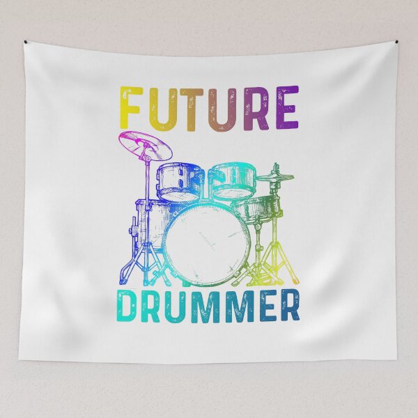 Item preview, Future Drummer Cool Drumming Drum Players - Funny Best Gift Ideas designed and sold by NDTStore.
