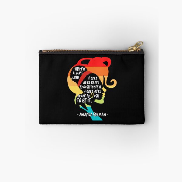 Item preview, Amanda Gorman Inauguration Poem Quote. There is Always Light designed and sold by ReichBourne.