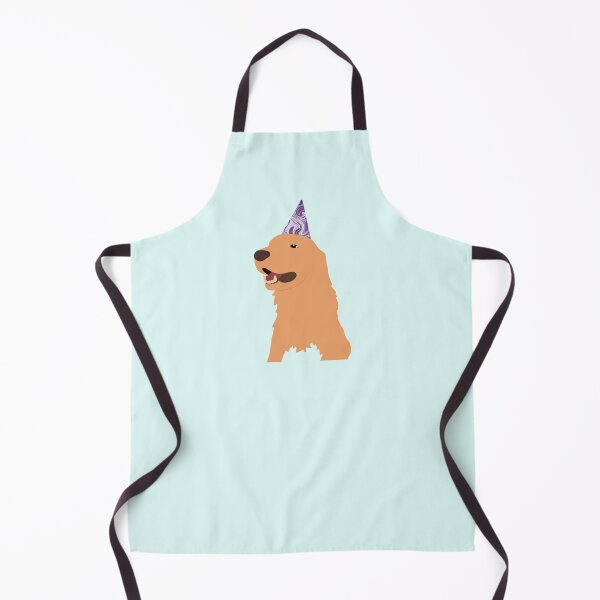 Item preview, Party Golden Retriever designed and sold by Lucy Genda.
