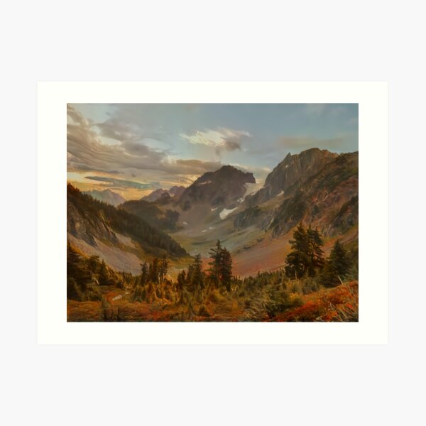 Cascade Pass Art Print