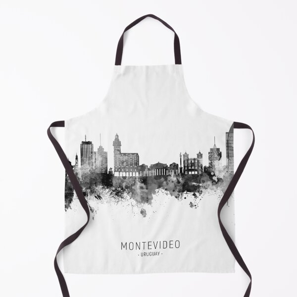 Item preview, Montevideo Skyline Uruguay designed and sold by ArtPrints.