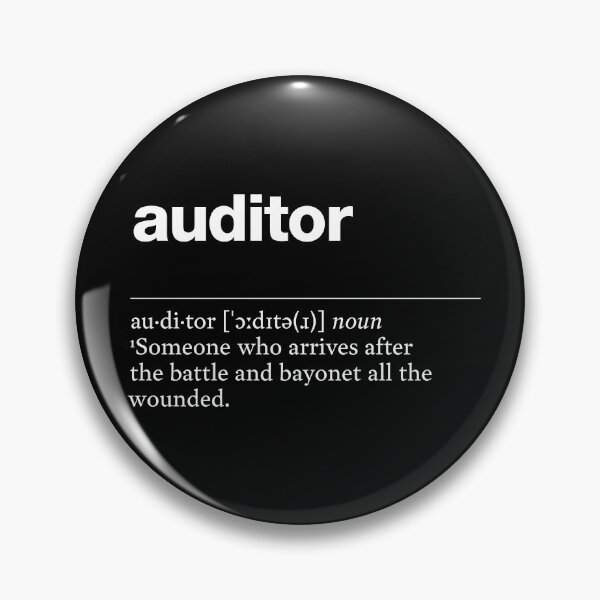 Item preview, "Auditor" funny job description, definition auditor designed and sold by TrueType.