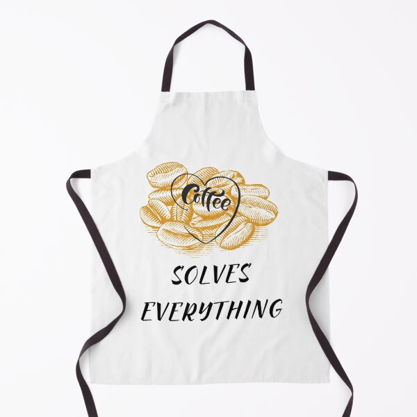 Item preview, Coffee Solves Everything Funny Quote To Start A Great Day For Coffe Lovers  designed and sold by arteesy.