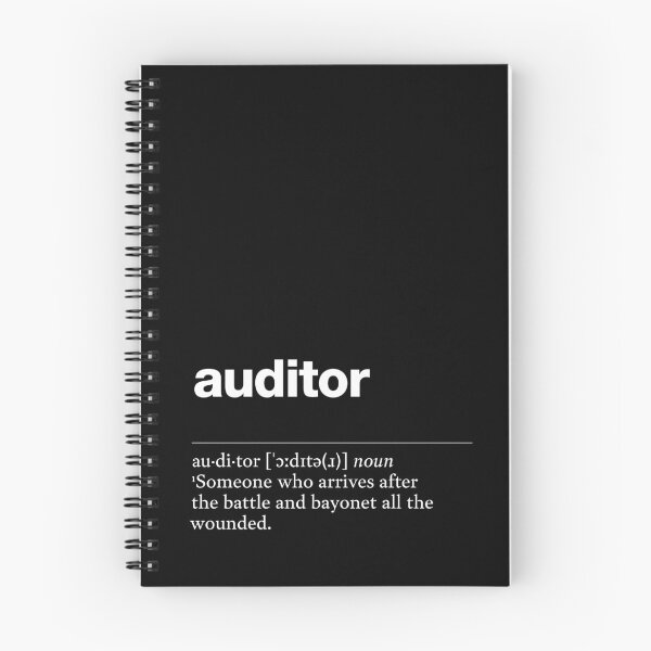 Item preview, "Auditor" funny job description, definition auditor designed and sold by TrueType.