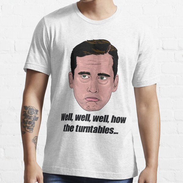 "Michael Scott Turntables Meme" Tshirt for Sale by Marctoonz Redbubble turntables tshirts