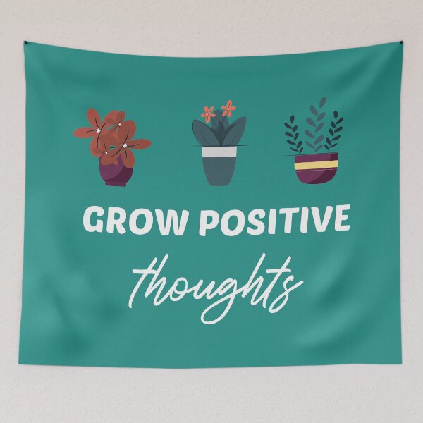 Item preview, grow positive thoughts Sticker Classic T-Shirt designed and sold by JOHNJORDEN.