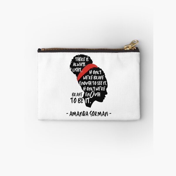 Item preview, Amanda Gorman Inauguration Poem Quote. There is Always Light designed and sold by ReichBourne.