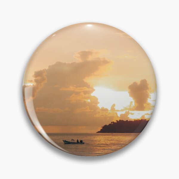 Item preview, Clouded sunset, warm sunset designed and sold by Melissa Peltenburg.