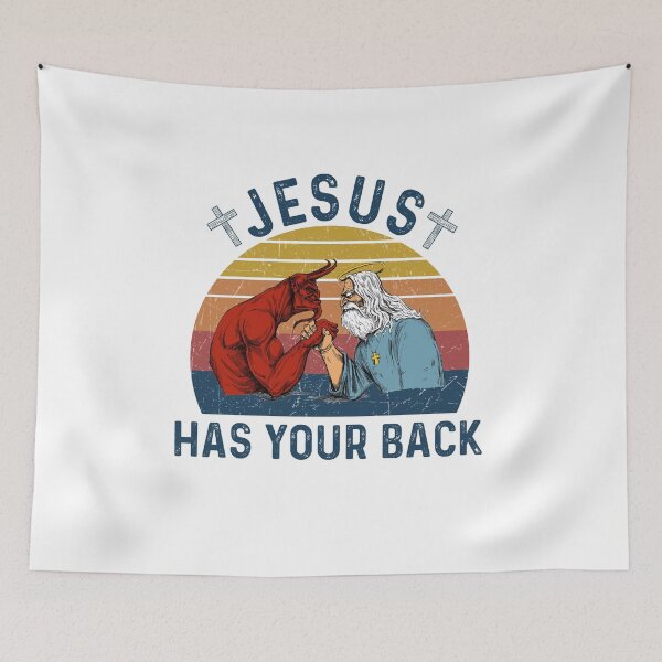 Item preview, Dont Worry Jesus Has Your Back -Funny Best Gift Ideas Fathers Day Mothers Day Birthday designed and sold by NDTStore.